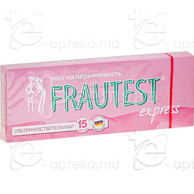 Тест д\опр. беременности "FrauTest" express №1 Производитель: Германия Axiom GmbH